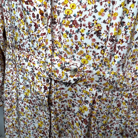 Court & Rowe Woodland Ditzy Long Sleeve Midi Shirtdress - Picture 3 of 9